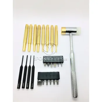 Příslušenství pro sportovní střelbu ODEON OPTICS Puškařské kladívko a sada průbojníků ODEON