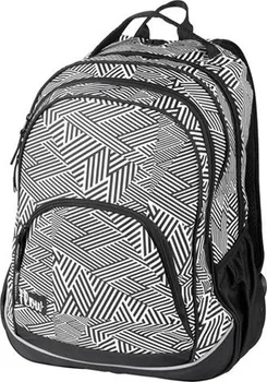 Školní batoh Easy Flow 923480 černý/bílý
