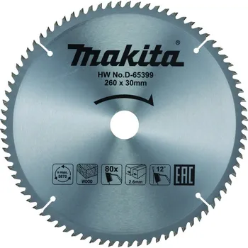 Pilový kotouč Makita D-65399 260 mm