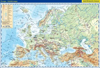 Evropa: příruční mapa - Kartografie Praha (2018)