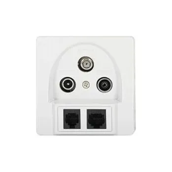 Elektrická zásuvka koncová zásuvka Signal TV/R/SAT/dat