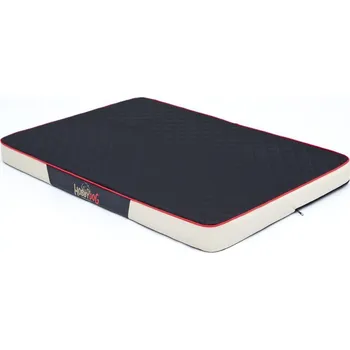 Pelíšek pro psa HobbyDog Matrace pro psa Premium Cordura - černá s béžovou Velikost: L - 100 x 67 x 8 cm