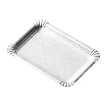 Jednorázové nádobí Papírové tácky (č. 3) 11 x 17 cm 71143