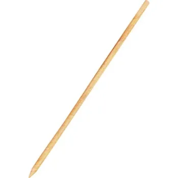 Jednorázové nádobí Dřevěné špejle hrocené 25 cm Ø 3 mm 66752