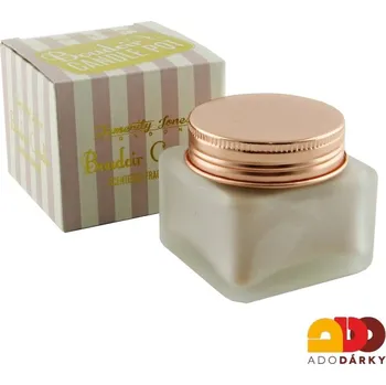 Svíčka Svíčka ve skle "Boudoir candle" (Vonná svíčka v designové sklenici)