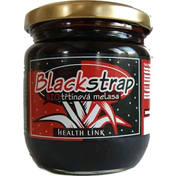 Sladidlo Health Link Blackstrap Bio třtinová melasa 360 ml