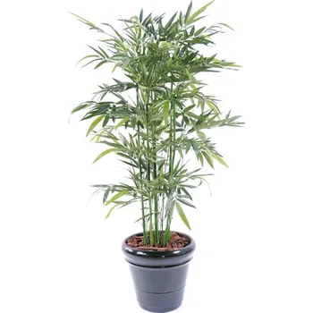 umělá květina BAMBUS NEW GREEN, 150cm (Luxusní umělý bambus)