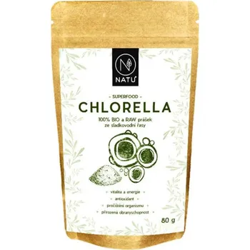 Přírodní produkt Natu Chlorella prášek Bio 80 g