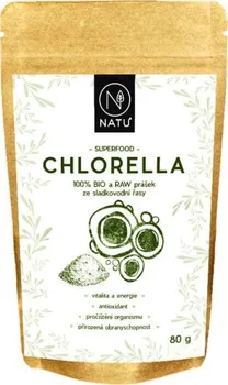 Přírodní produkt Natu Chlorella prášek Bio 80 g