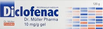 Lék na bolest, zánět a horečku Diclofenac 10 mg/g gel