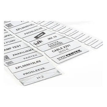Samolepící etiketa Partex EPL035018LR8C 35x18mm, stříbrná 1000ks, EPL panelový štítek