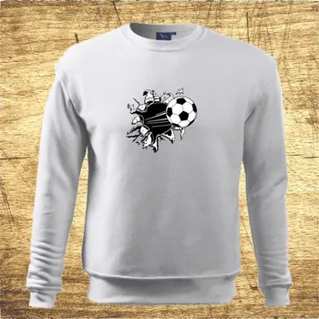 Dívčí mikina Futbal, Barva Bílá, Velikost 158 cm/12 roků Bezvatriko.cz 602001