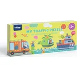 MiDeer Podlahové puzzle Moje doprava 28 dílků