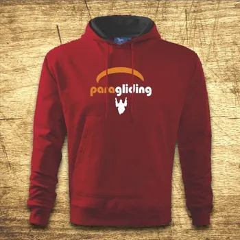 Pánská mikina Pánská mikina paragliding 3, Barva Červená, Velikost 4XL Bezvatriko.cz 501255
