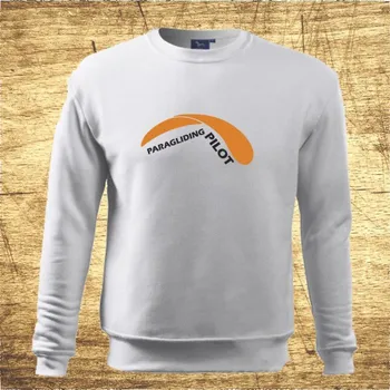 Pánská mikina Pánská mikina Paragliding Pilot, Barva Bílá, Velikost 4XL Bezvatriko.cz 602027