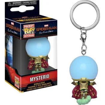 Figurka Funko POP: Keychain Spider-Man Far From Home - Mysterio