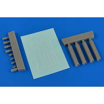 Plastikový model Aerobonus 1/72 Compressed gas bottles (carbon dioxide)