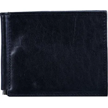 Peněženka Pánská kožená peněženka dolarka bez kapsy na drobné 511051.3 černá, Hajn