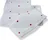 Soft Cotton Micro Love sada ručníků a osušky 75 x 150,  30 x 50 cm, 50 x 100 cm , bílá/červená srdíčka