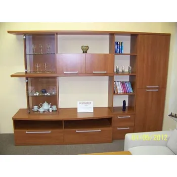 Obývací stěna M-centrum Obývací stěna Basic š.285, v.204, hl.61,5 cm