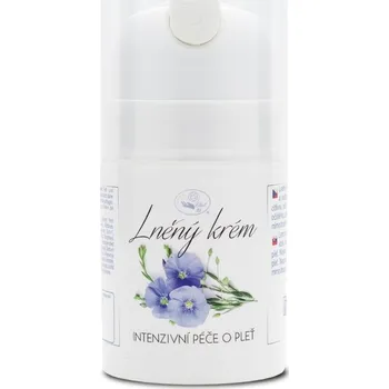 Pleťový krém Missiva Lněný pleťový krém - intenzivní péče- 50 ml