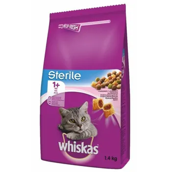 Krmivo pro kočku Whiskas Sterile 1+ losos 1,4 kg