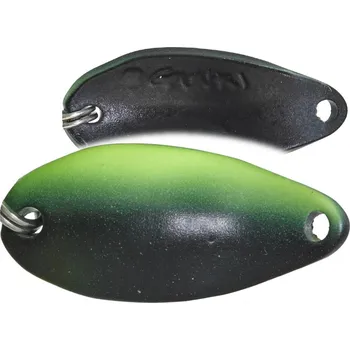 Umělá nástraha Plandavka Gunki Slide 3,2g 24,8mm Full Black/Yellow Side