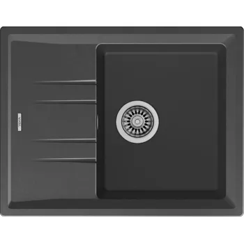 Granitový dřez Teka STONE 45 S-TG 1B 1D asphalt