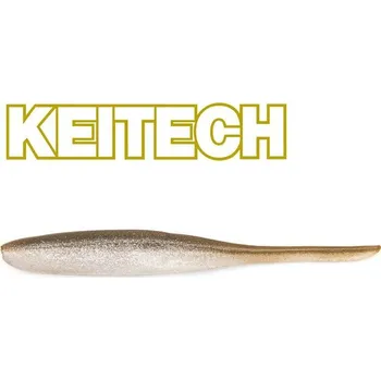 Umělá nástraha Gumová nástraha Keitech Shad Impact 5" 12,5cm Arkansas Shiner (6ks)