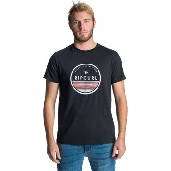 Rip Curl Watermark černé Pánské tričko Rip Curl Watermark černé