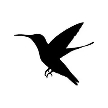 ARTEMISS Pták - plastová šablona 135 Rozměr: B 14,5x14,5cm