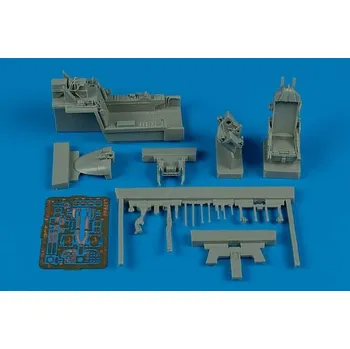 Plastikový model Aires 1/48 F-5E Tiger II cockpit set