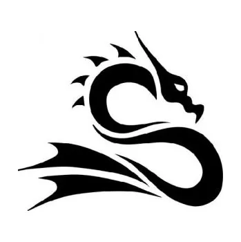 ARTEMISS Drak - plastová šablona 053 Rozměr: B 14,5x14,5cm