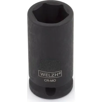 Gola hlavice Hlavice nástrčná 3/4", 6 hran, pro rázové utahováky, CrMo, 30 mm, Welzh (Welzh Werkzeug)