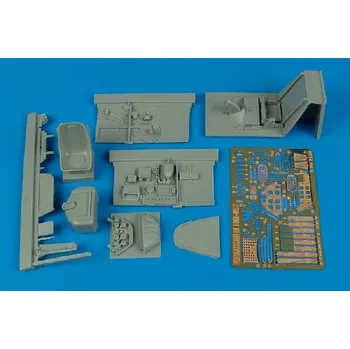 Plastikový model Aires 1/32 Bf 109E-4/E-7 cockpit set