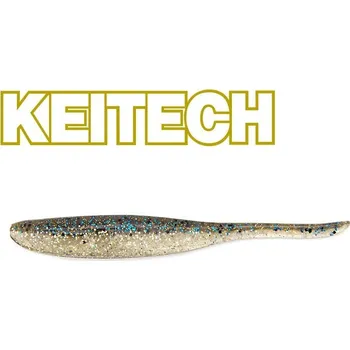 Umělá nástraha Gumová nástraha Keitech Shad Impact 4" 11cm Bluegill Flash (8ks)