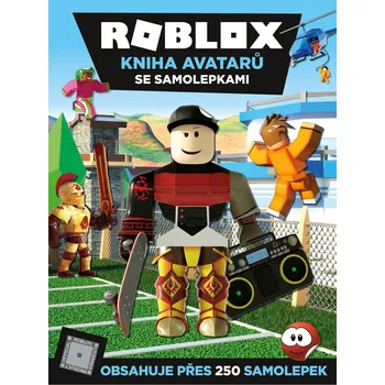 Bystrá hlava Roblox: Kniha avatarů se samolepkami - Egmont ČR (2019, sešitová)