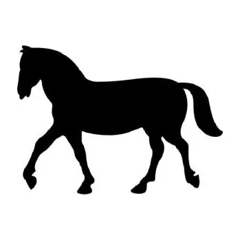 Výtvárné potřeby ARTEMISS Kůň - plastová šablona 055 Rozměr: D 29x29cm