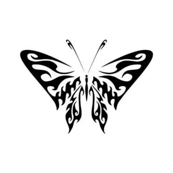 ARTEMISS Motýl - plastová šablona 163 Rozměr: E 29x29cm
