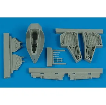 Plastikový model Aires 1/48 F-84F Thunderstreak wheel bays