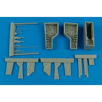 Plastikový model Aires 1/48 T-28 Trojan wheel bays