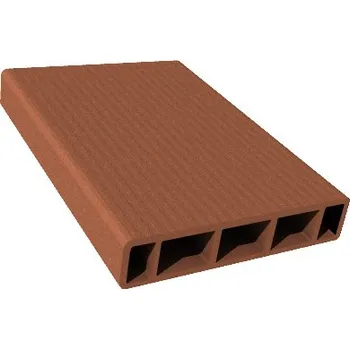 Plot WPC plotová deska Duofuse hladká tropická hnědá dl. 1,8m