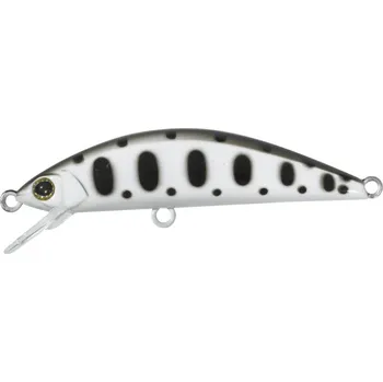 Umělá nástraha Wobler ILLEX Tricoroll 55mm HW Sinking White & Black Yamame