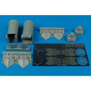 Plastikový model Aires 1/48 F/A-22A Raptor exhaust nozzles