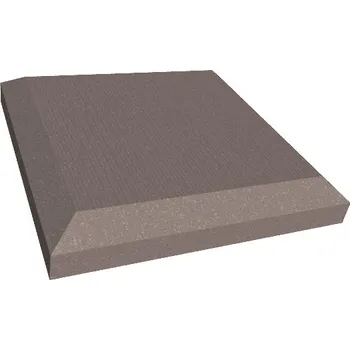 Plot WPC krytka plotového sloupku Duofuse kamenná šedá