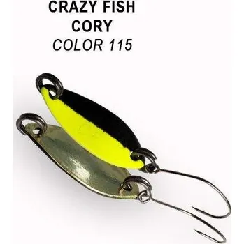 Umělá nástraha Plandavka Crazy Fish Cory 21mm 1,1g color 115