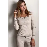 Dámské pyžamo ELISA - Přírodní, XL, Luisa Moretti