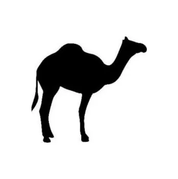 ARTEMISS Velbloud - plastová šablona 124 Rozměr: B 14,5x14,5cm