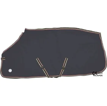 Deka pro koně Odpocovací deka HKM -JARO 2018 KZ- - Antracit - 145cm