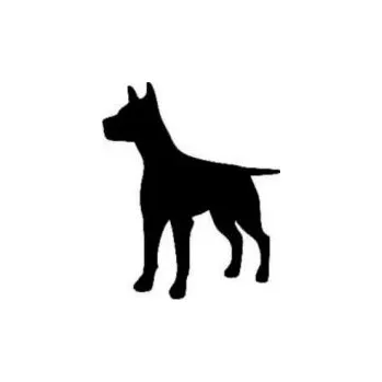 ARTEMISS Pes - plastová šablona 111 Rozměr: B 14,5x14,5cm